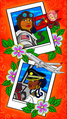 Salvapantalla del Mes de la Historia Afroamericana de Debbi Snax