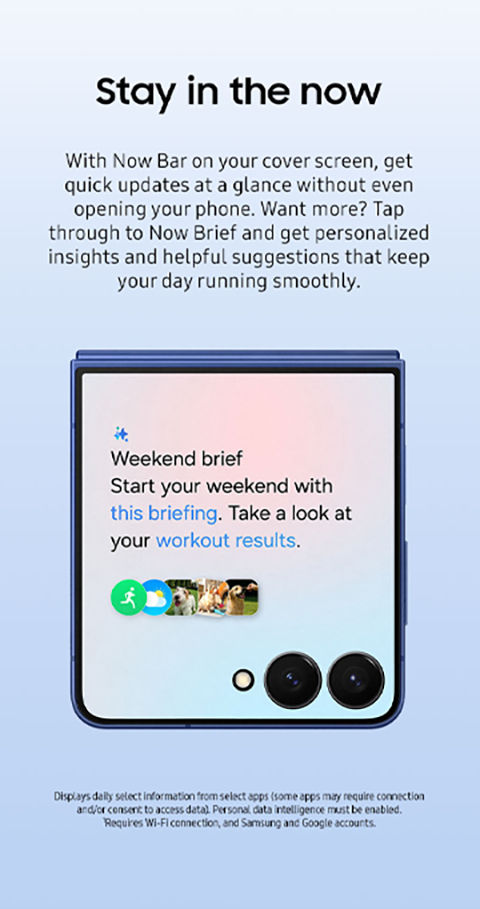 Galaxy Z Flip7: vive el presente