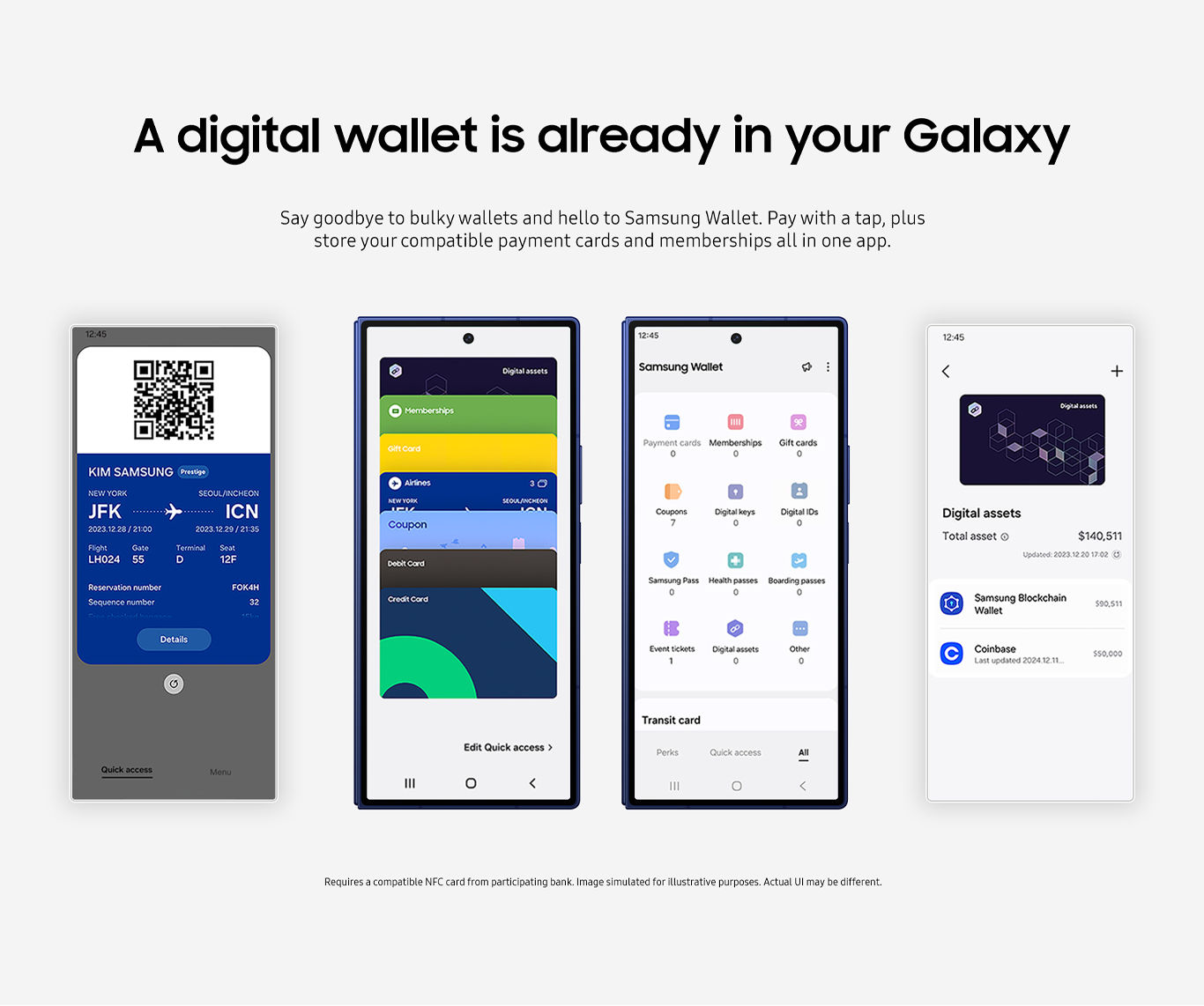 Galaxy Z Fold7: billetera digital