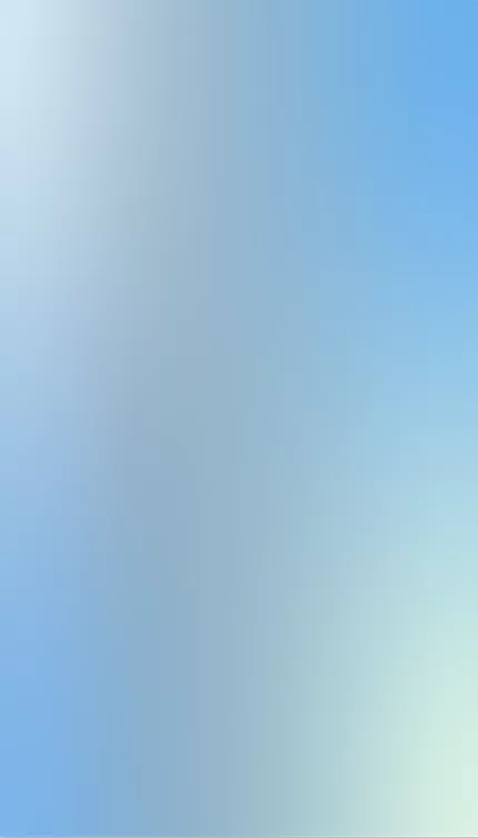 Light blue ombre banner