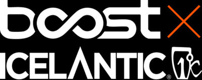 Logotipo de Boost x Icelantic