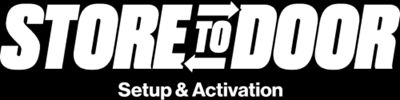 Configuración y activación con el servicio a domicilio Store to Door