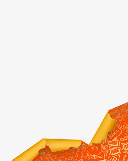 Papel de regalo con diseño festivo de Boost Mobile