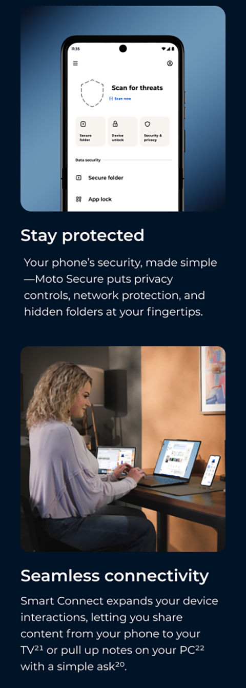 funciones del moto razr