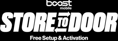 Configuración y activación gratis de Store-to-Door de Boost Mobile